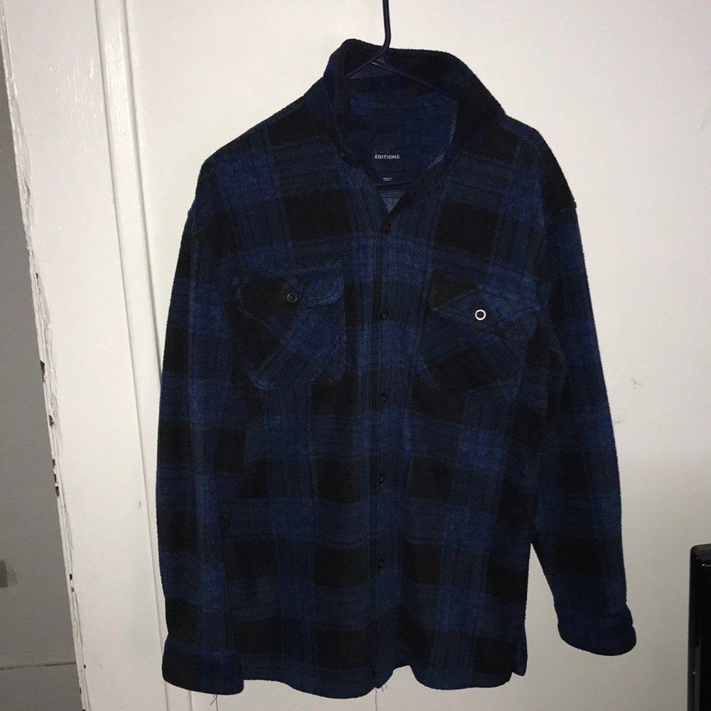 BASIC EDITIONS FLANNEL JACKET